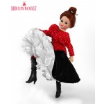 Кукла Танцовщица Мулен Руж 40 см