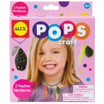 Набор для творчества Pops Craft Ожерелья с цветными перышками