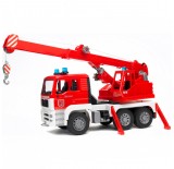 Пожарная машина автокран MAN с модулем со световыми и звуковыми эффектами