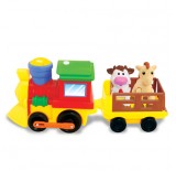 Развивающая игрушка Поезд с животными
